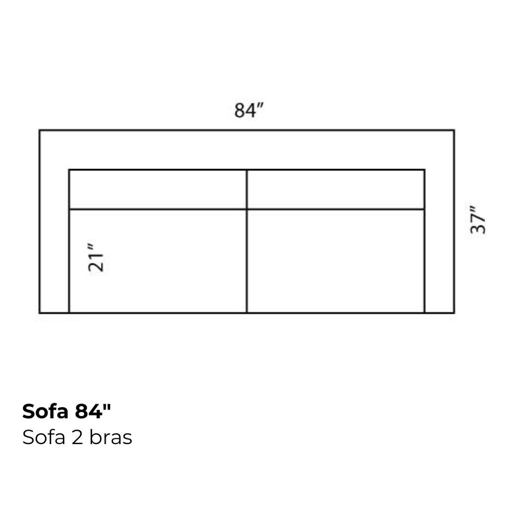 Sectionnel modulaire Margot