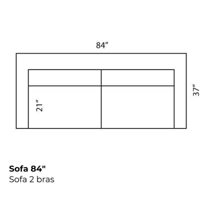 Sectionnel modulaire Margot