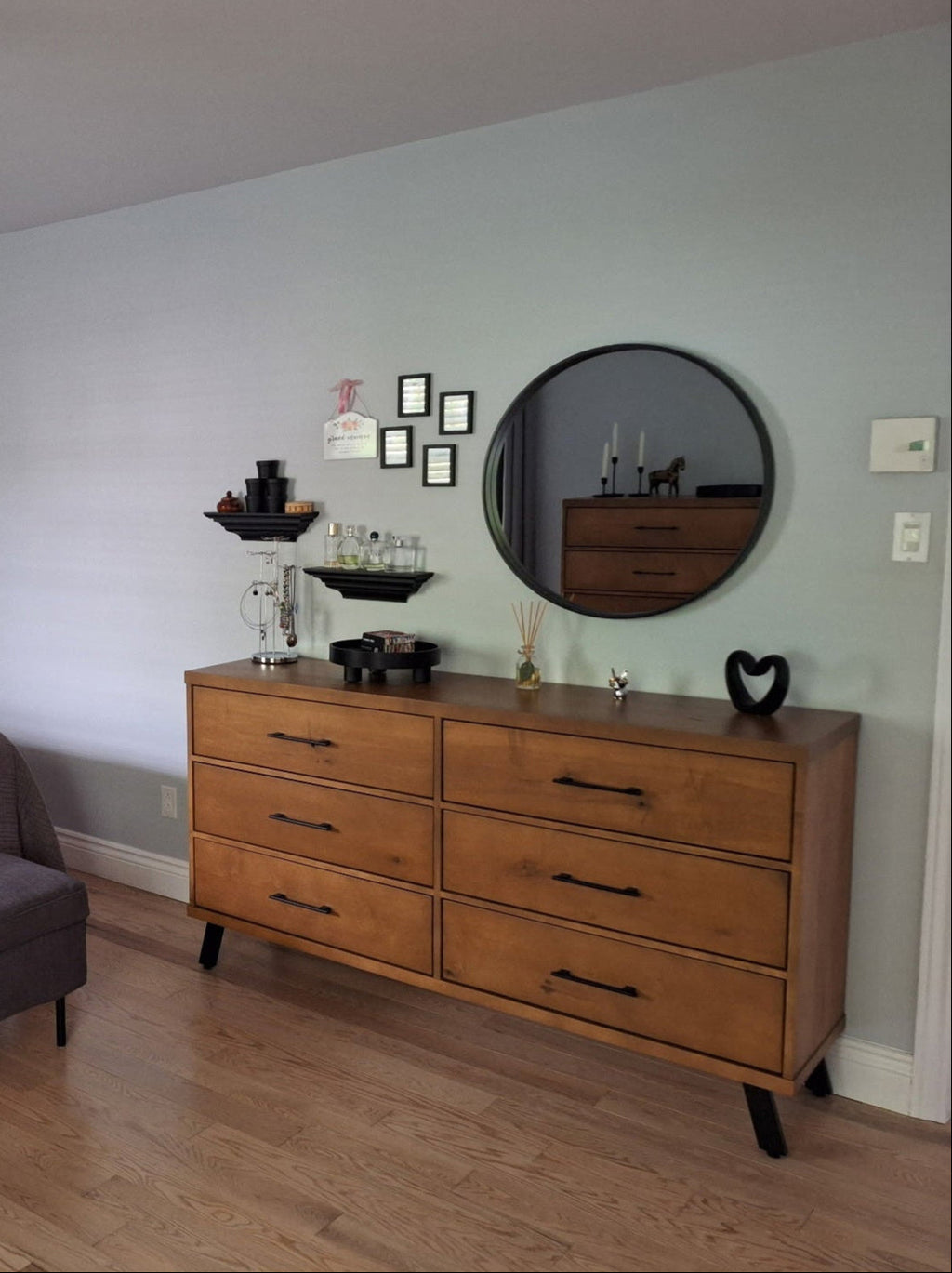 Bureau double Magog 6 tiroirs