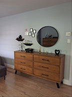 Bureau double Magog 6 tiroirs