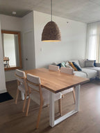 Table 36 x 66" + 4 chaises