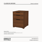 Classeur à trois tiroirs Orford