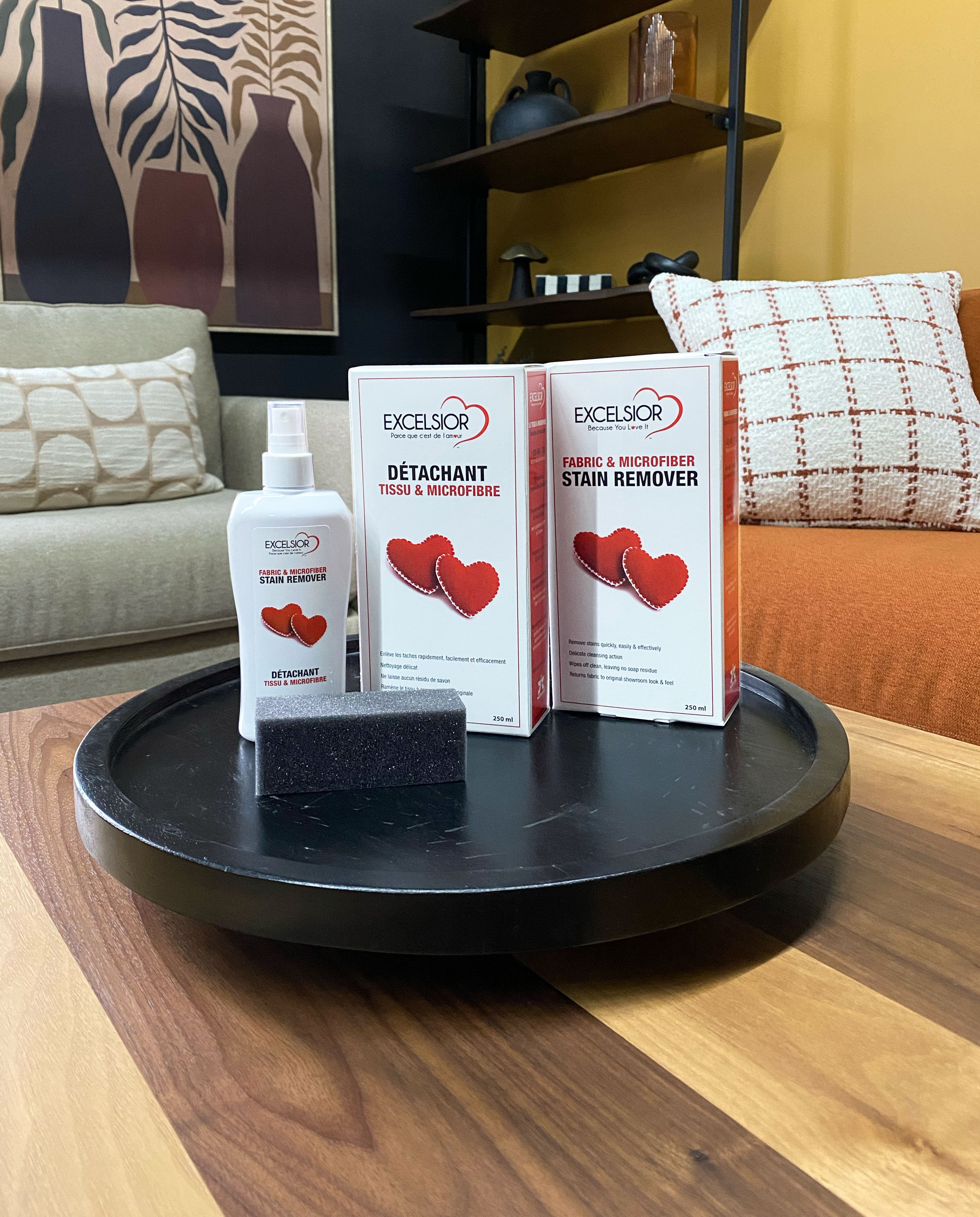 Trousse de soins : Tissu et microfibre