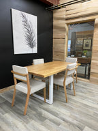 Table 36 x 66" + 4 chaises