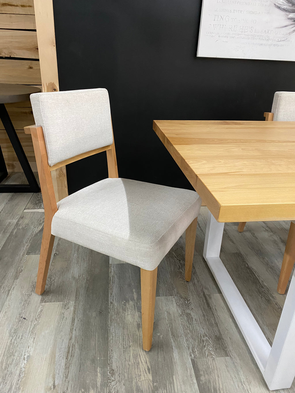 Table 36 x 66" + 4 chaises