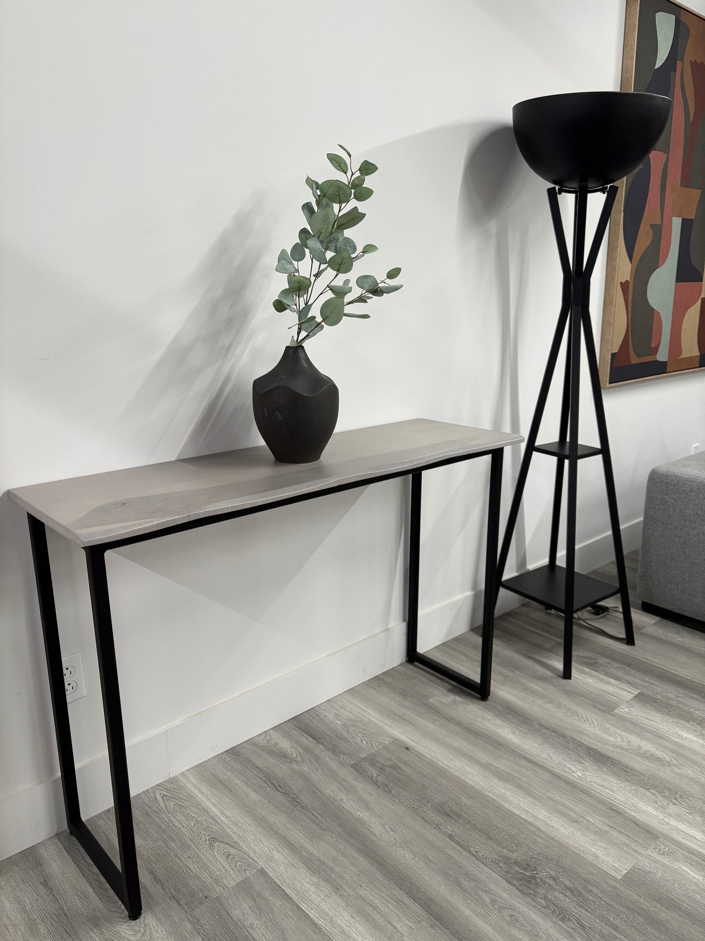 Table console Sutton en bois massif