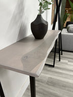 Table console Sutton en bois massif