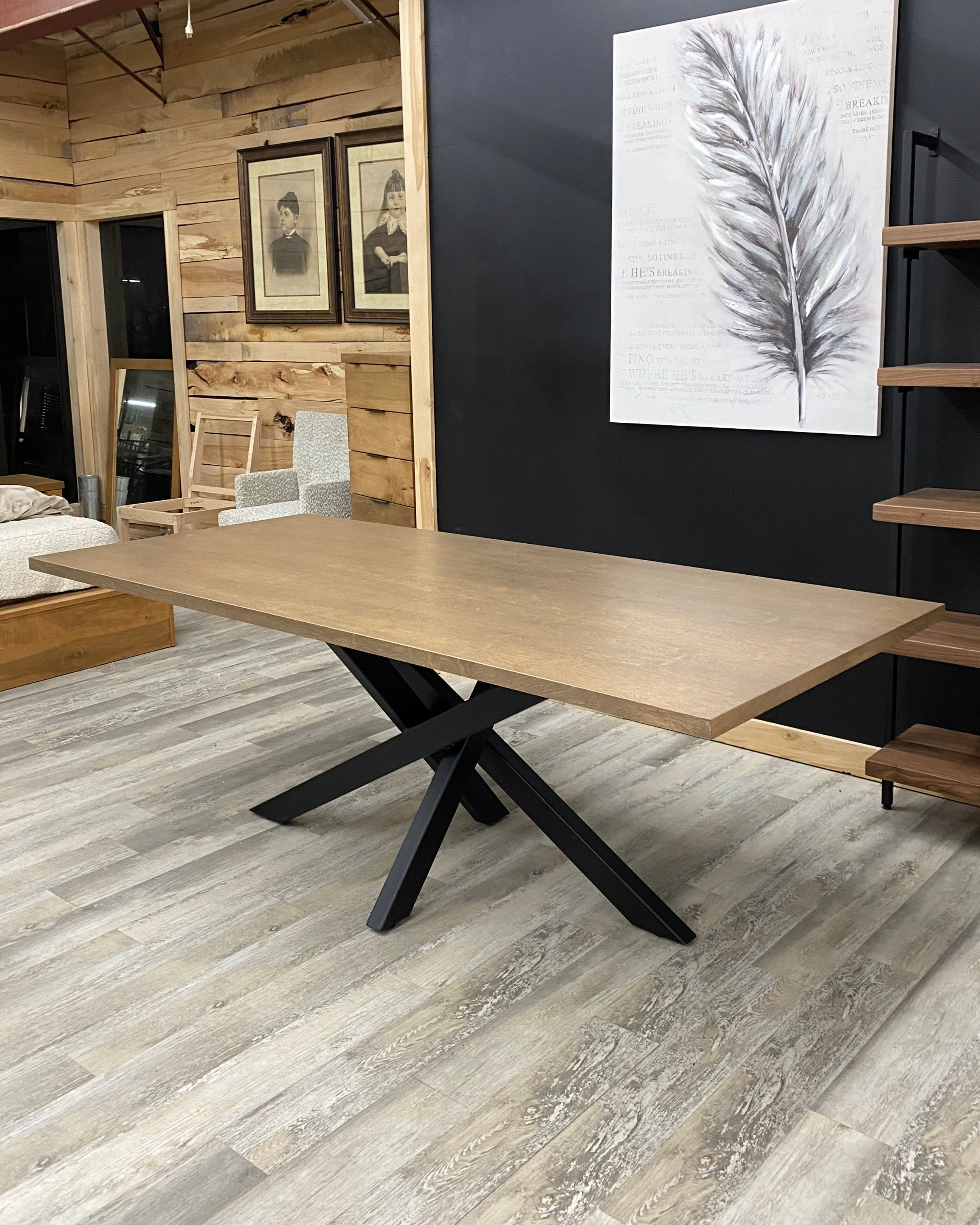 Table Asbestos 37.5 x 85"