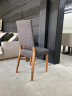 Chaise Léa en noyer
