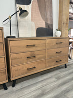 Bureau double Magog 6 tiroirs