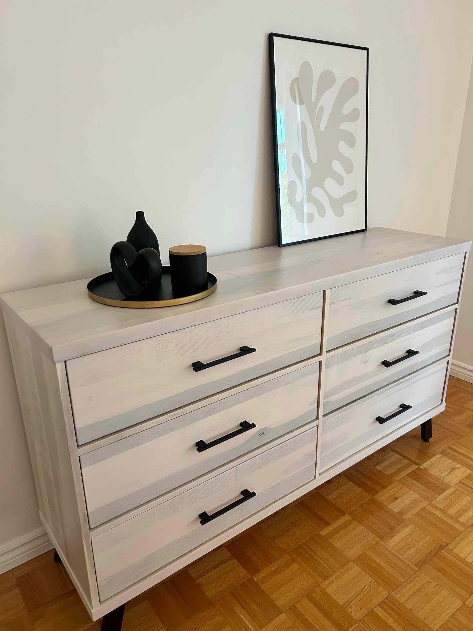 Bureau double Magog 6 tiroirs