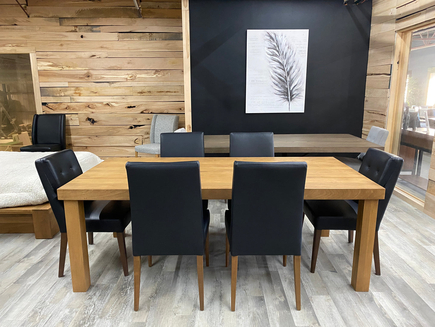 Table Yamaska en érable massif 40.5 x 84" (en stock)