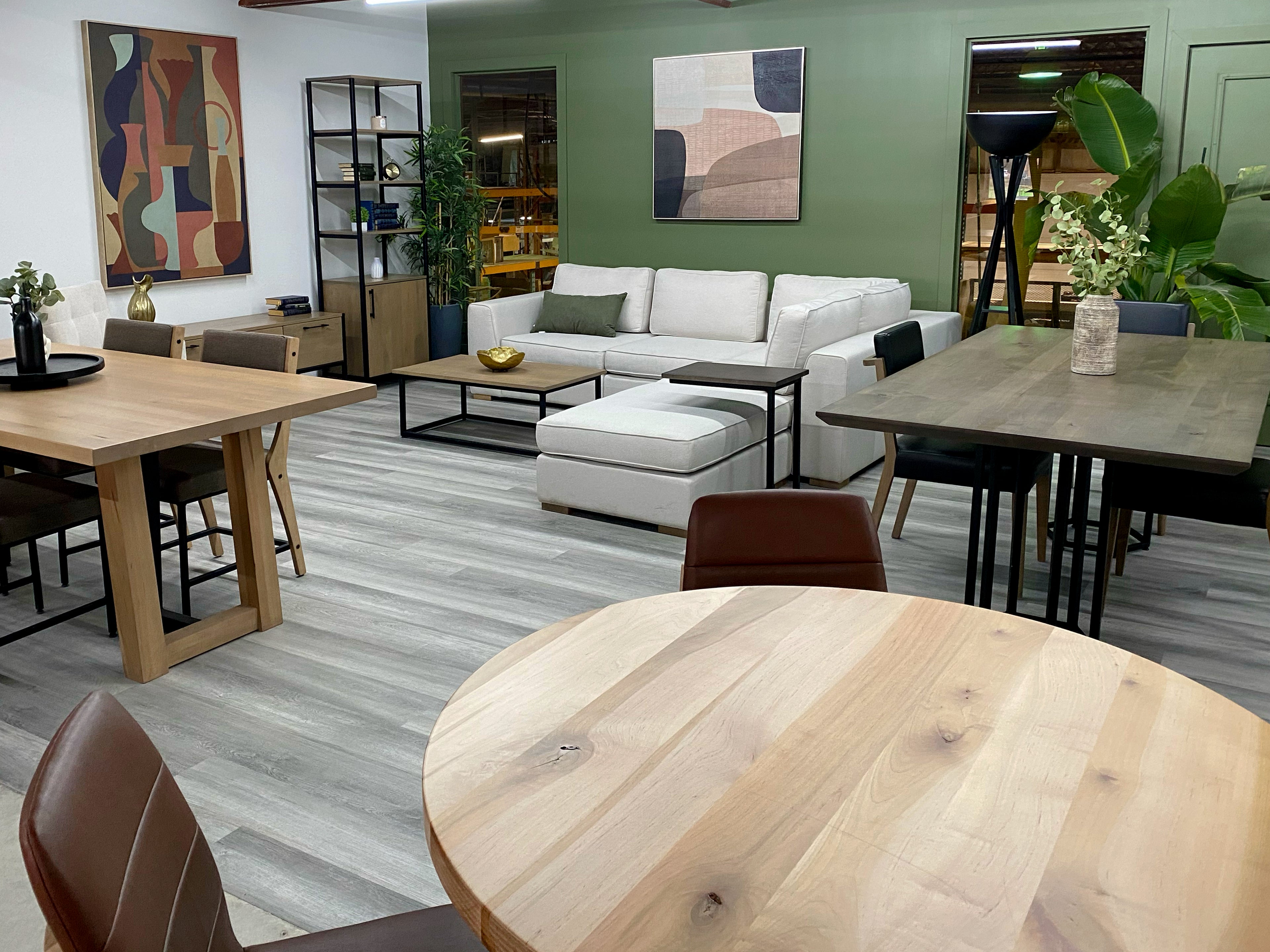 Visite en salle de montre