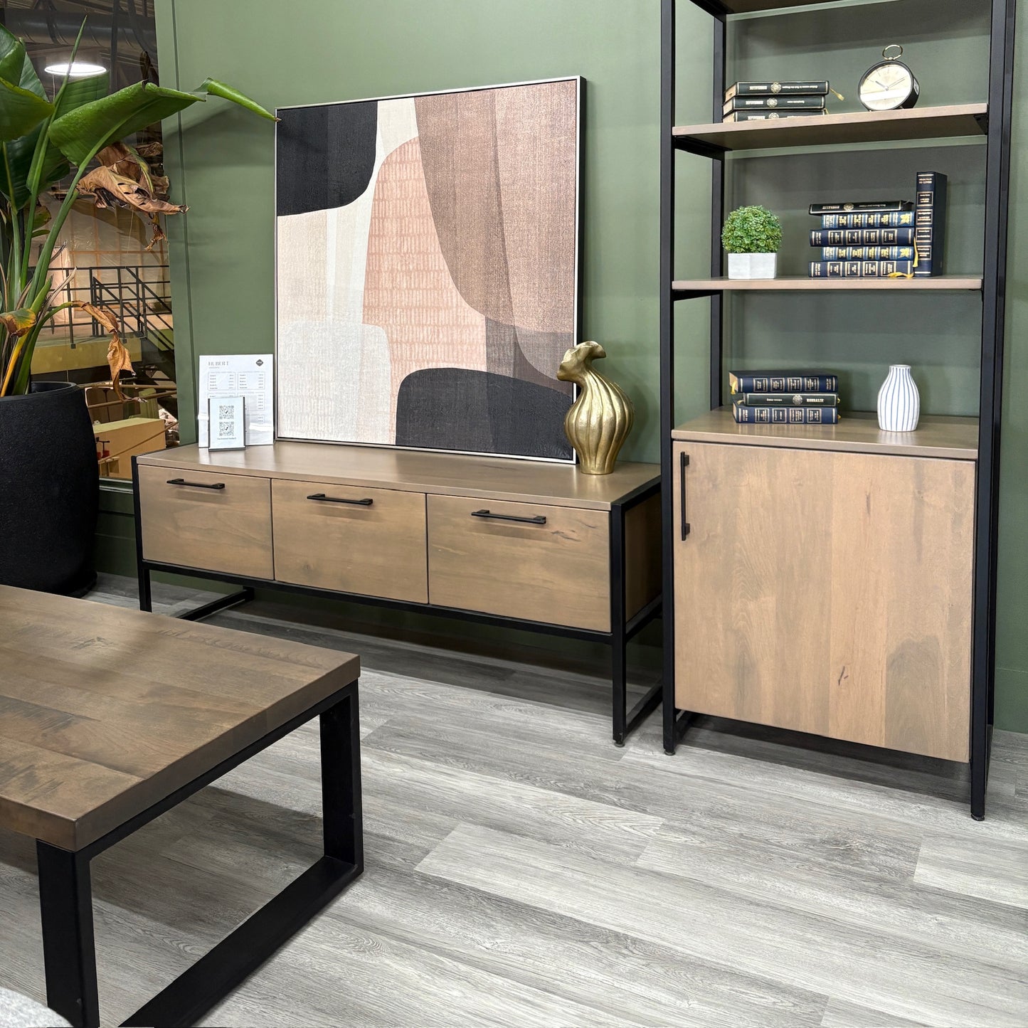 Cabinet Sutton en bois massif