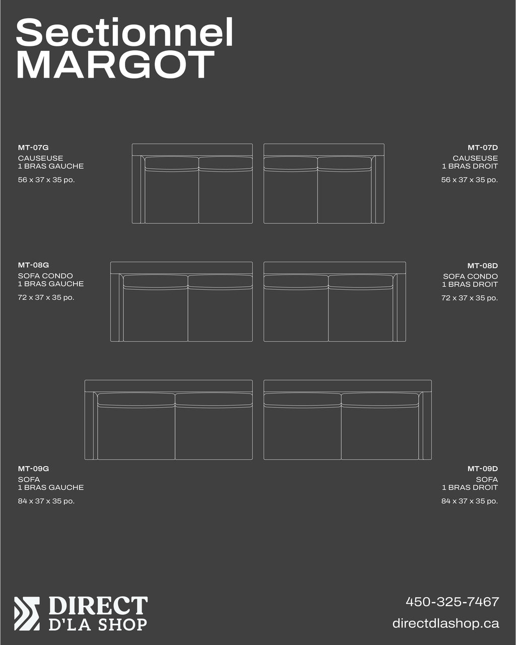 Sectionnel Margot