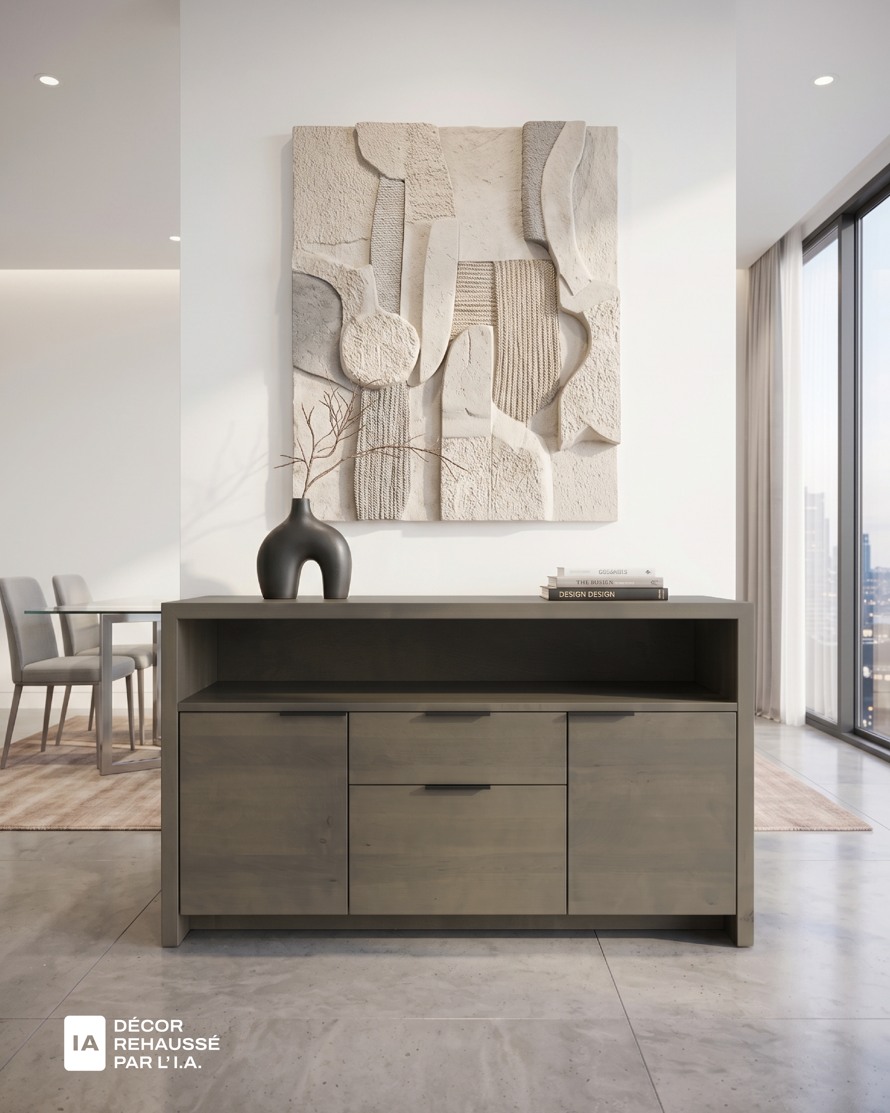 Buffet sur mesure 54"