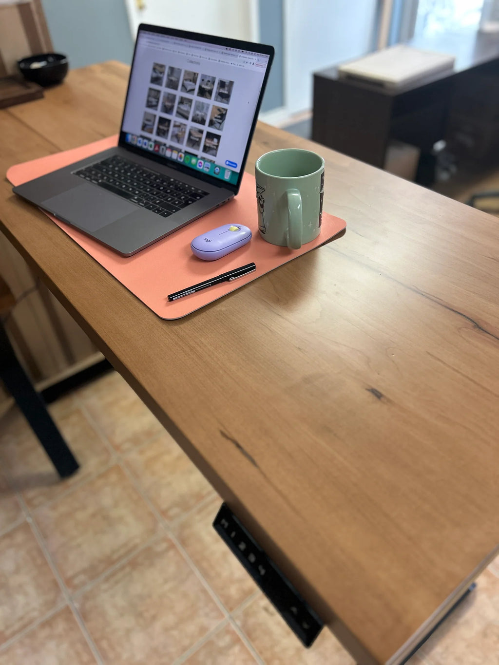 Bureau de travail ajustable Asbestos