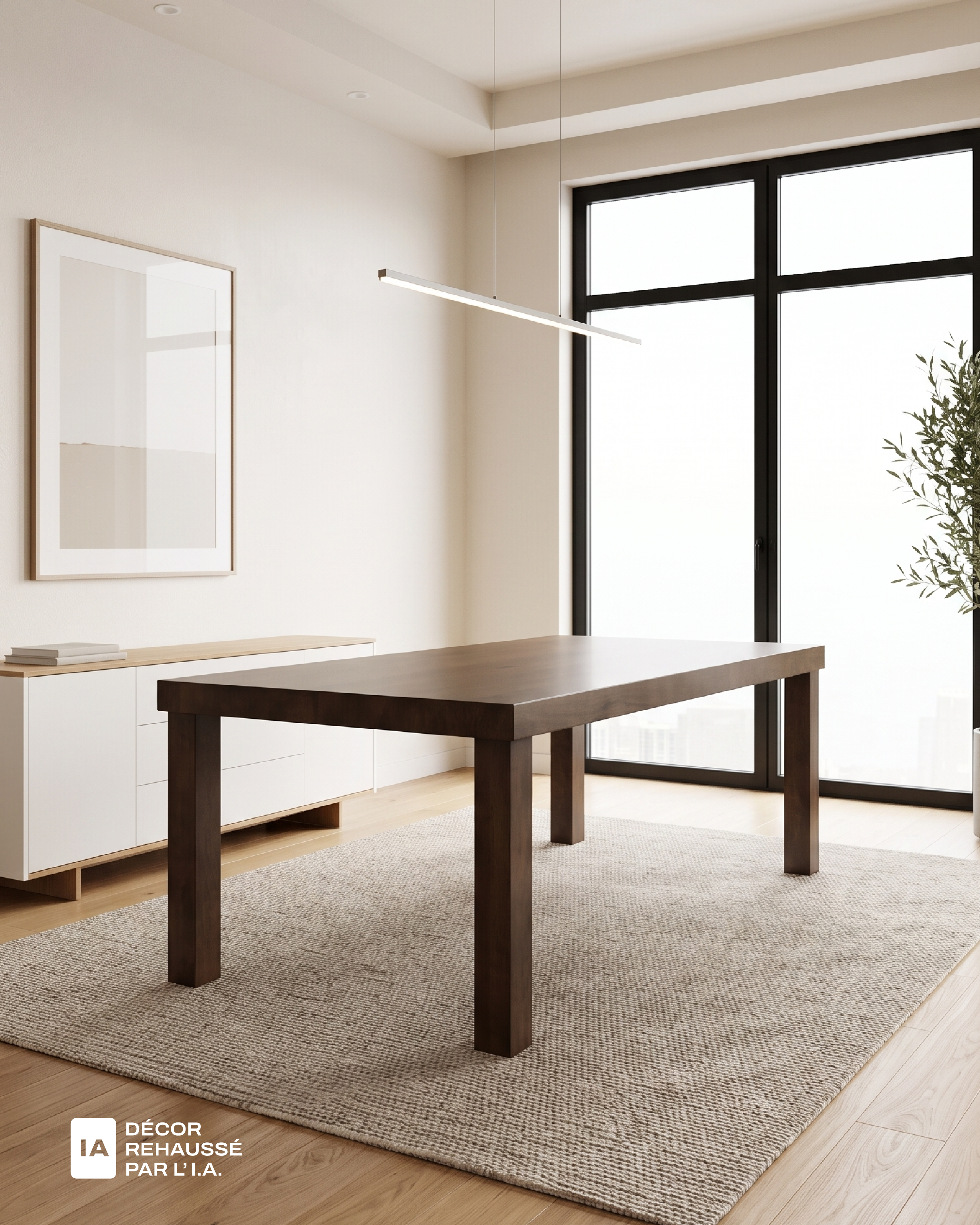 Table Yamaska 38 x 72"