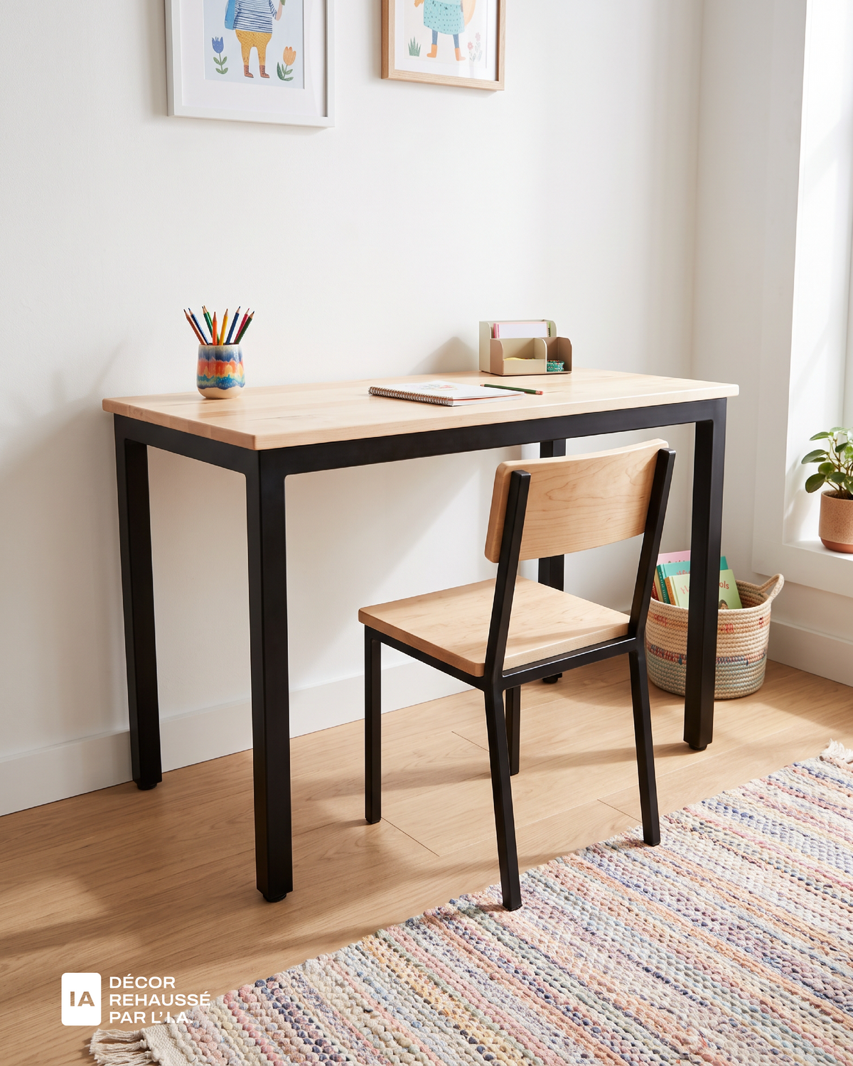 Bureau d'enfant 43"