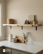 Tablette en bois massif