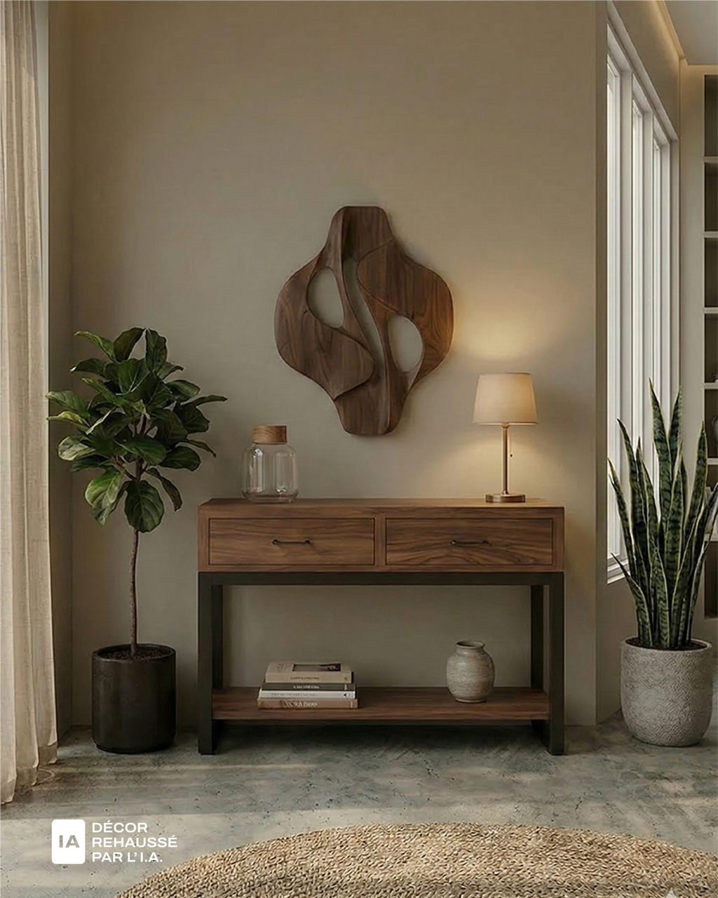 Table console Windsor 42"