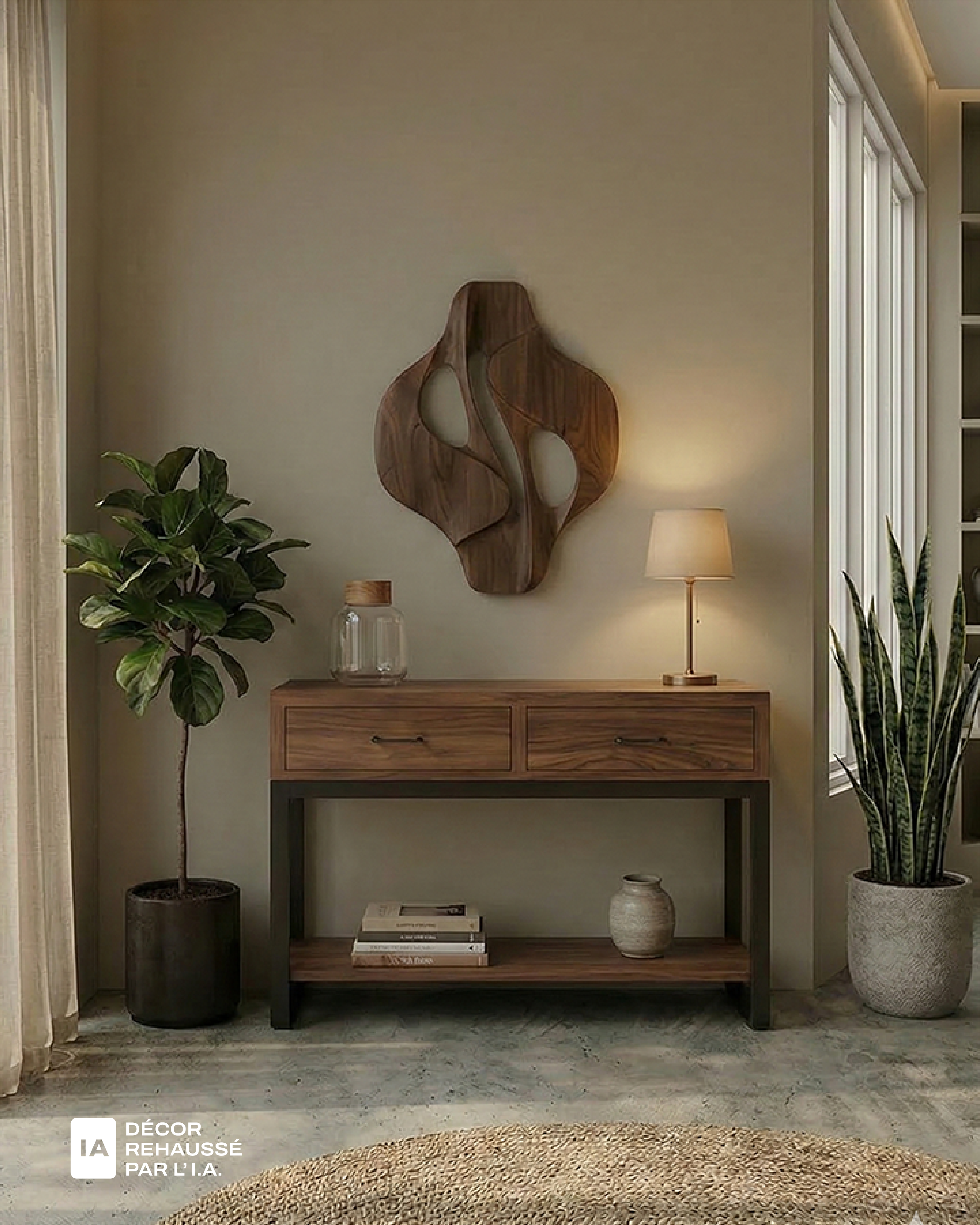 Table console Windsor 42"