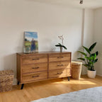 Bureau double Magog 6 tiroirs