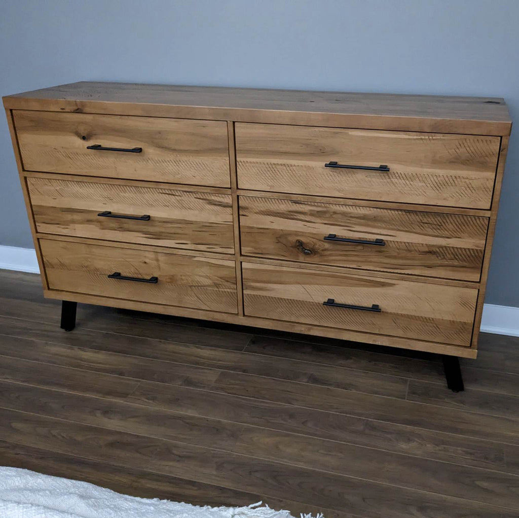 Bureau double Magog 6 tiroirs