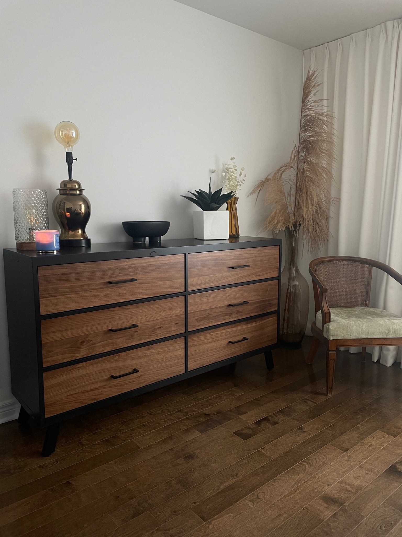 Bureau double Magog 6 tiroirs