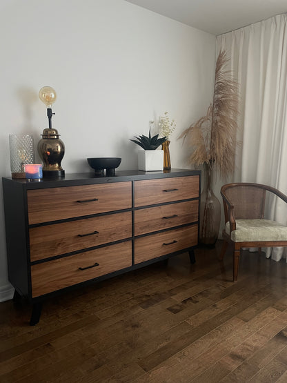 Bureau double Magog 6 tiroirs