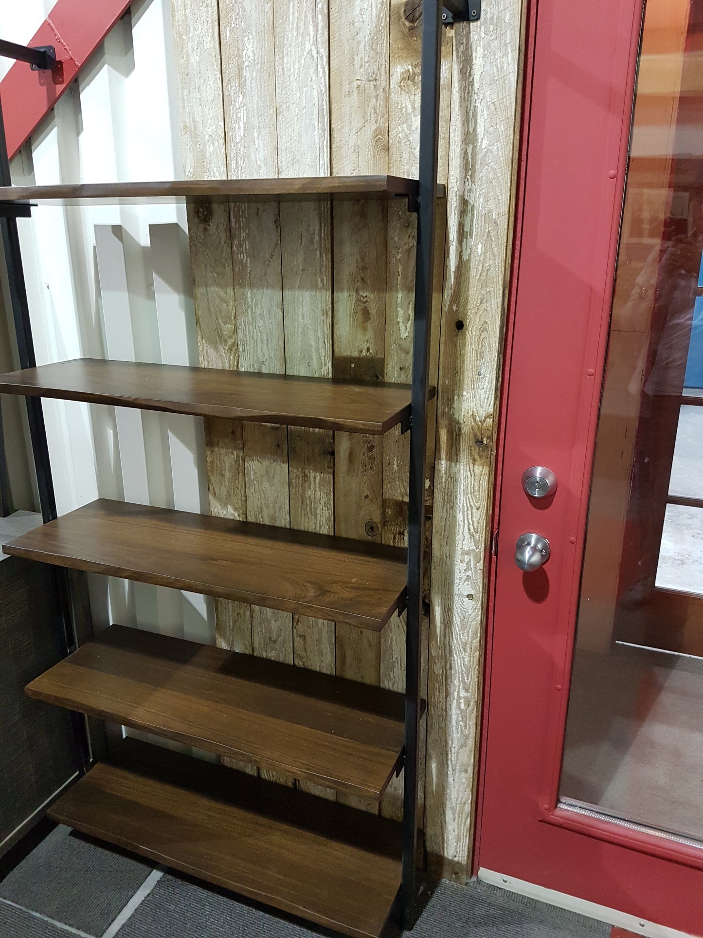 Étagère décorative en érable massif 